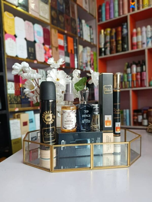 Perfume and jewelry
