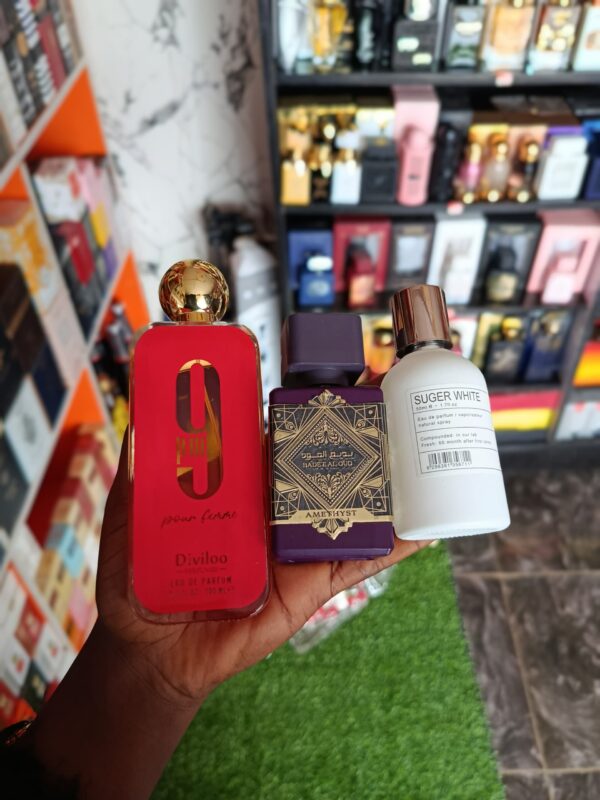Perfume and jewelry