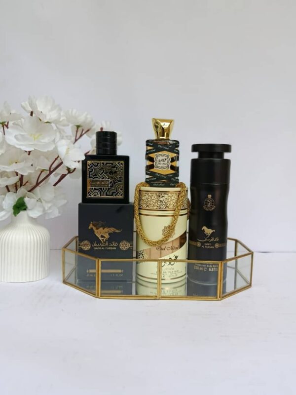 Perfume and jewelry