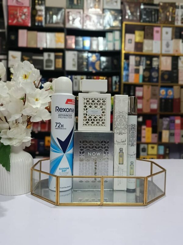 Perfume and jewelry